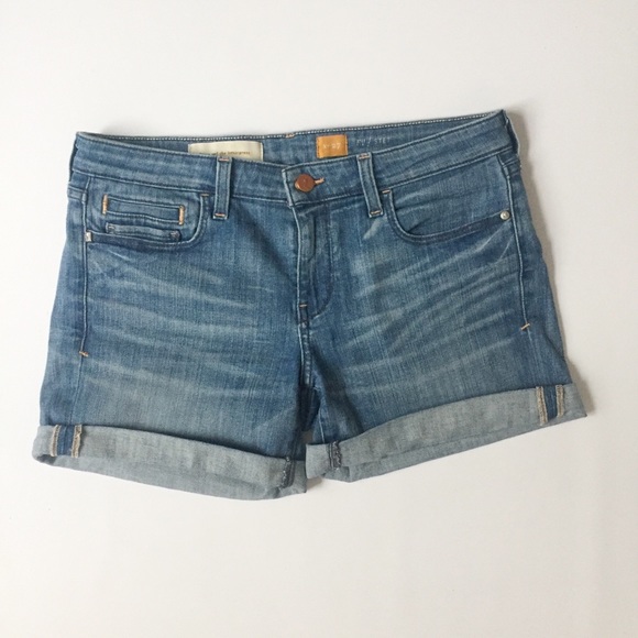 Pilcro and the letterpress Stet Fit Jean Shorts - Picture 2 of 3